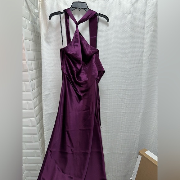 Retrofete Ester Dress in Eggplant Color - Picture 6 of 9